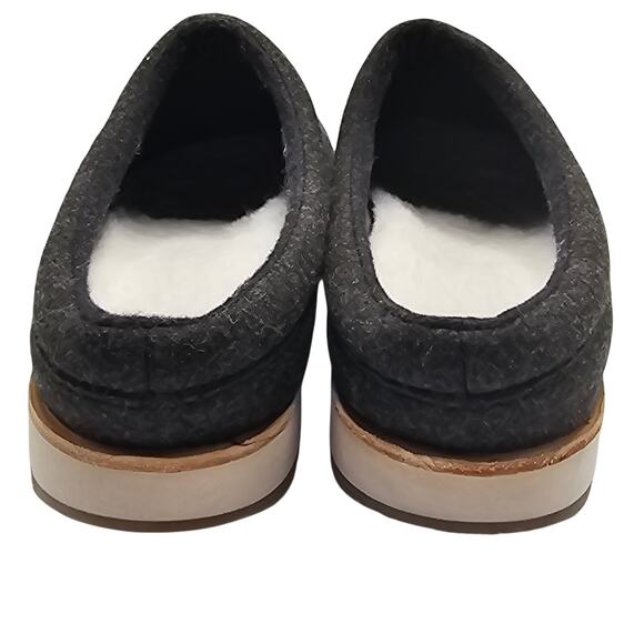 Merrell Men's Juno Felt and Faux Fur Clog Comfort Slippers Dark Gray Size 11.5 - Picture 5 of 11